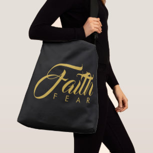 Sac Ajustable La foi sur la peur de l'or et du noir