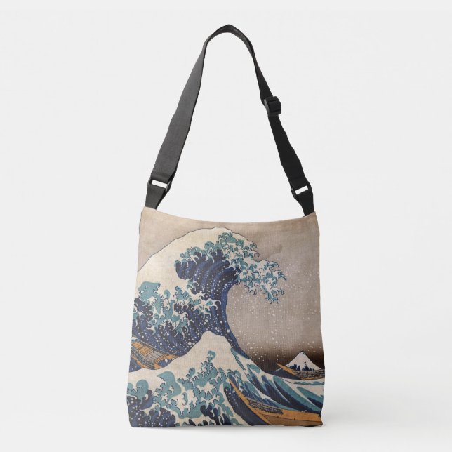 Sac Ajustable La Grande Vague au large de Kanagawa (Devant)