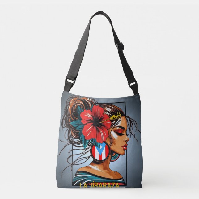 Sac Ajustable La Jíbaraza 11 – Puerto Rican Jíbara Art • Boricua (Devant)