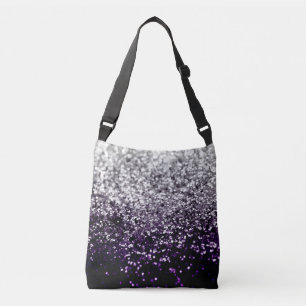 Sac Ajustable La nuit noire et la Parties scintillant d'argent n
