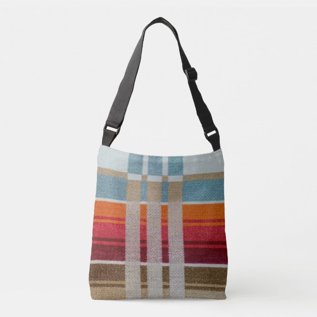 SAC AJUSTABLE "LA PLAYA" TISSÉ À L'ANCIENNE MEXICAINE (Devant)