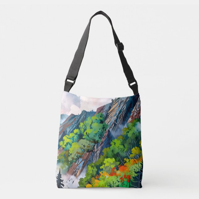 Sac Ajustable La toile de la nature (Devant)