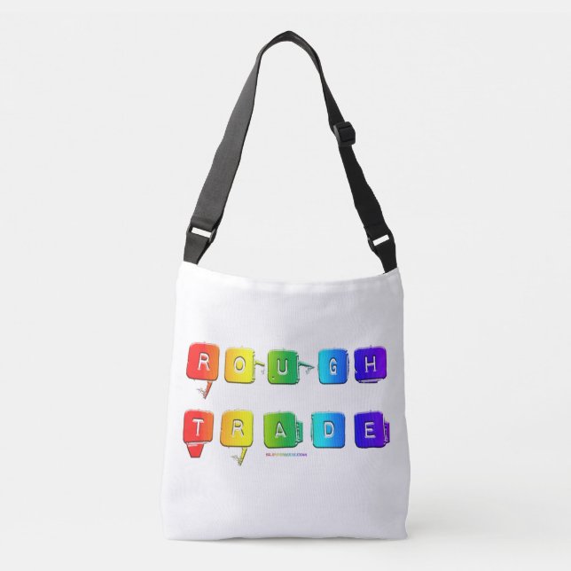 Sac Ajustable La typographie pop queer de SlipperyJoe au parler  (Devant)