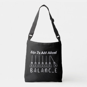 Sac Ajustable La vie, c'est l'équilibre de l'inspiration de moti