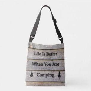 Sac Ajustable La vie est meilleure quand vous campez