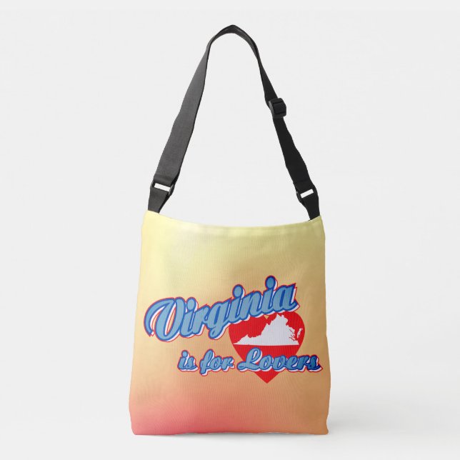 Sac Ajustable La Virginie est pour les amoureux (Devant)