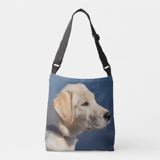 Sac Ajustable Labrador retriever jaune (Devant)