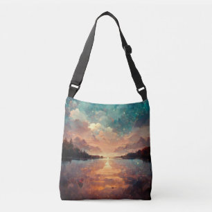 Sac Ajustable Lac Dreamlike et Sunset Landscape