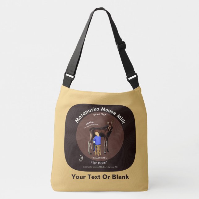 Sac Ajustable Lait d'orignal Matanuska (Devant)