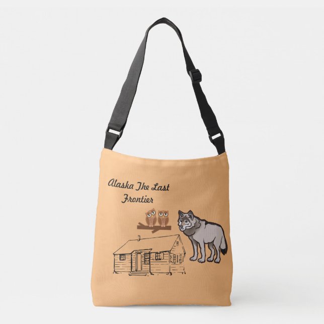 Sac Ajustable L'Alaska La Dernière Frontière (Devant)