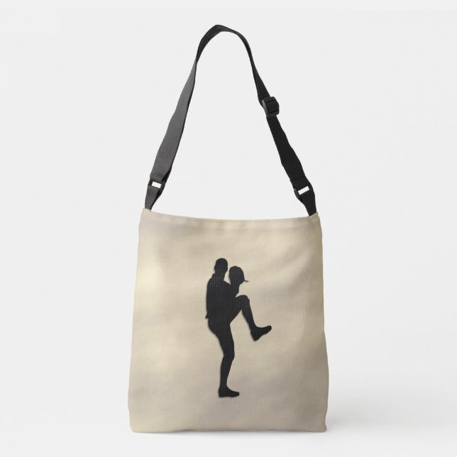 Sac Ajustable Lanceur de joueur de baseball en enroulement (Dos)