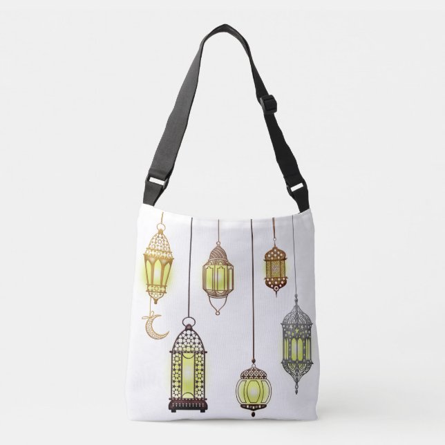 Sac Ajustable Lanternes Ramadan Moubarak Oriental Arabe Musulman (Devant)