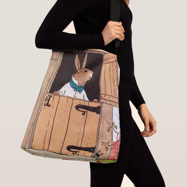 Sac Ajustable lapin à l'impression de la porte (De près)