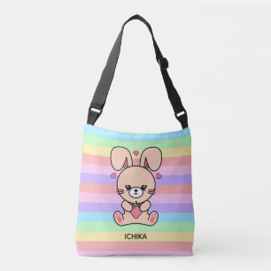 Sac Ajustable Lapin De Fraise De Kawaii Cute Strié
