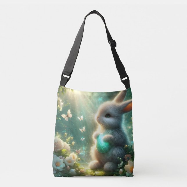Sac Ajustable Lapin de la forêt magique des bois oeuf (Devant)