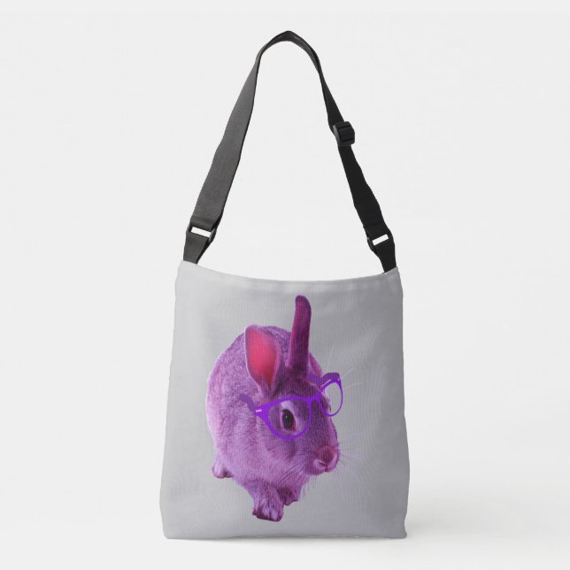 Sac Ajustable Lapin rose à Sunnies (Devant)