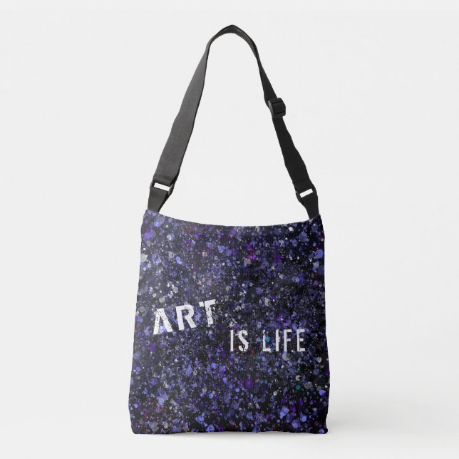 Sac Ajustable L'ART Abstrait EST LA VIE (Devant)