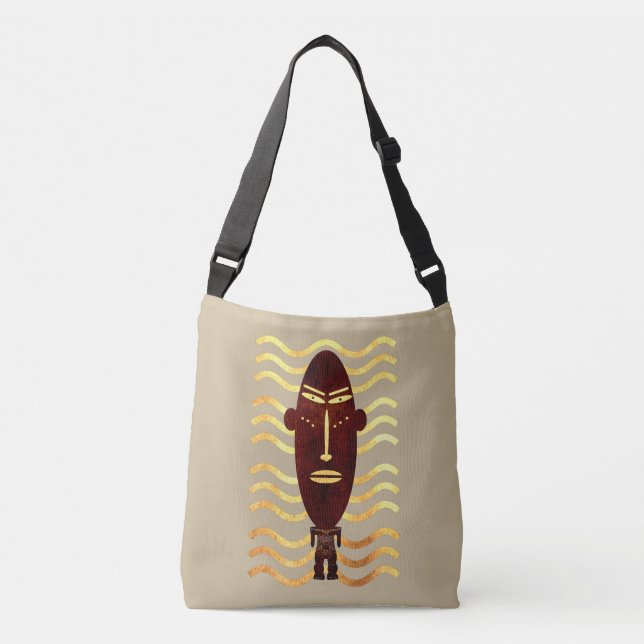 Sac Ajustable L'art indigène moderne d'Afrique Abstraite (Devant)