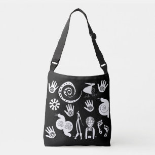 Sac Ajustable l'art moderne tribal africain Abstrait