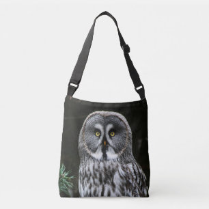 Sac Ajustable Le grand hibou gris