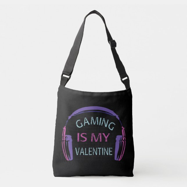 Sac Ajustable Le jeu est mon Saint-Valentin (Devant)