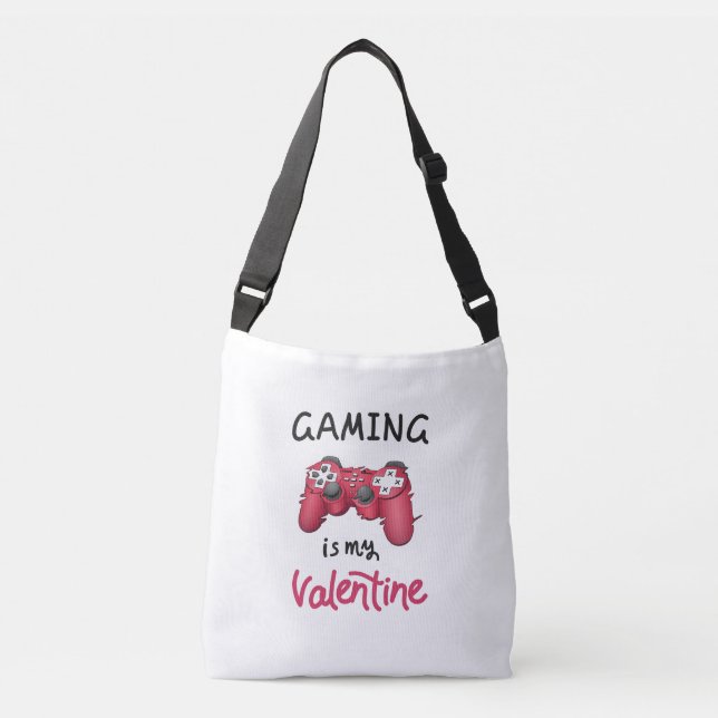 Sac Ajustable Le jeu est mon Valentin (Devant)