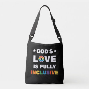 Sac Ajustable Le mois de la fierté gay LGBT : l'amour de Dieu es