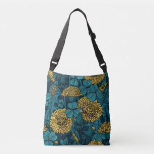 Sac Ajustable Le pré en jaune et bleu