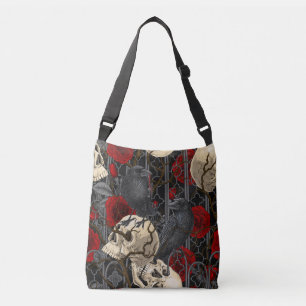 Sac Ajustable Le secret de Raven. Illustration gothique sombre e