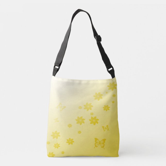 Sac Ajustable Le soleil fleurit des papillons de n (Dos)
