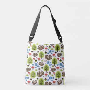 Sac Ajustable L'écureuil dans le Motif de la forêt de chênes