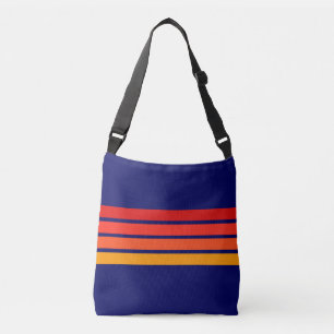 Sac Ajustable Les années 70 coloré 80s Retro Stripes