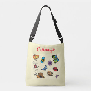 Sac Ajustable Les escargots des papillons insectent Thunder_Cove