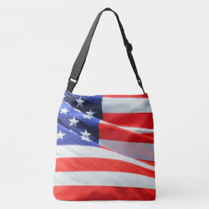 Sac Ajustable Les étoiles du drapeau américain frappent le ble