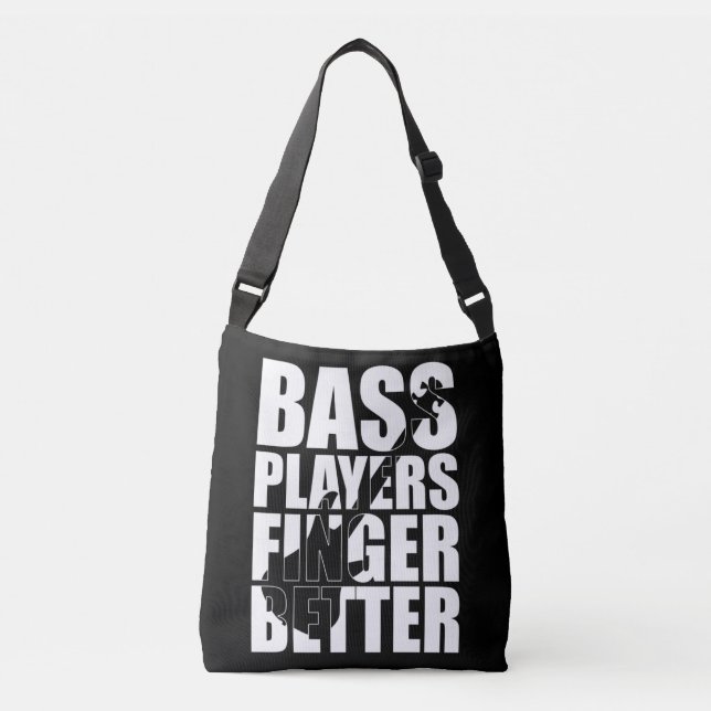 Sac Ajustable Les joueurs de basse mieux doigts (Devant)