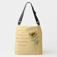 Les mots sont comme miel... tournesol et abeille.