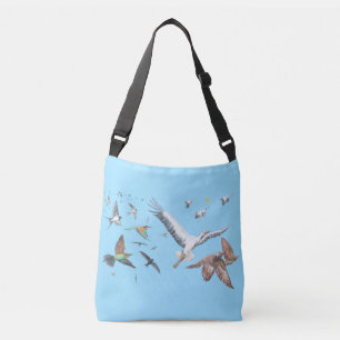 Sac Ajustable Les oiseaux migrateurs en vol Illustration