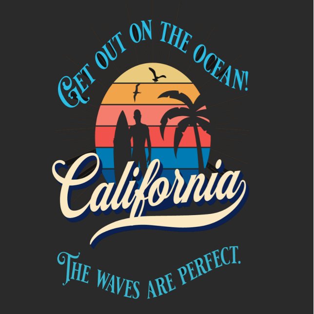 Sac Ajustable Les vagues sont parfaites (Créateur téléchargé)