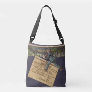 Sac Ajustable Lettre de Noël Père Noël vintage