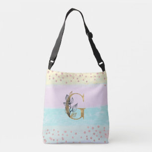 Sac Ajustable *~ LETTRE G Monogramme Gold Parties scintillant Co