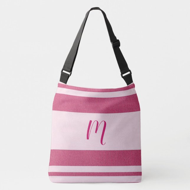 SAC AJUSTABLE LETTRE MONOGRAMME PERSONNALISÉE (Devant)