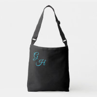 Lettres de grâce - Noir & Turquoise