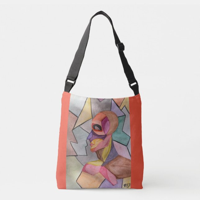 Sac Ajustable L'homme du bloc de couleur (Devant)