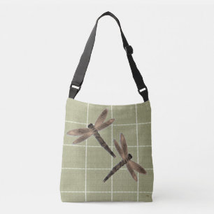 Sac Ajustable Libellules aux tons terreux