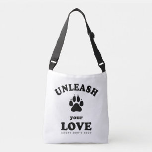 Sac Ajustable Libérez votre amour Devis d'adoption de chien