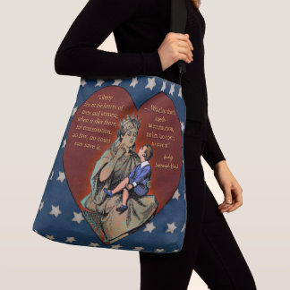 Sac Ajustable Liberté dans le coeur - Patriotique - Personnalisé