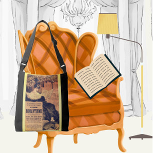 Sac Ajustable Librairie romantique Art nouveau Eugene Grasset