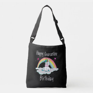 Sac Ajustable Licorne d'anniversaire de quarantaine arc-en-ciel