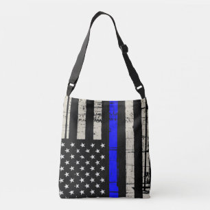 Sac Ajustable Ligne bleue du drapeau américain