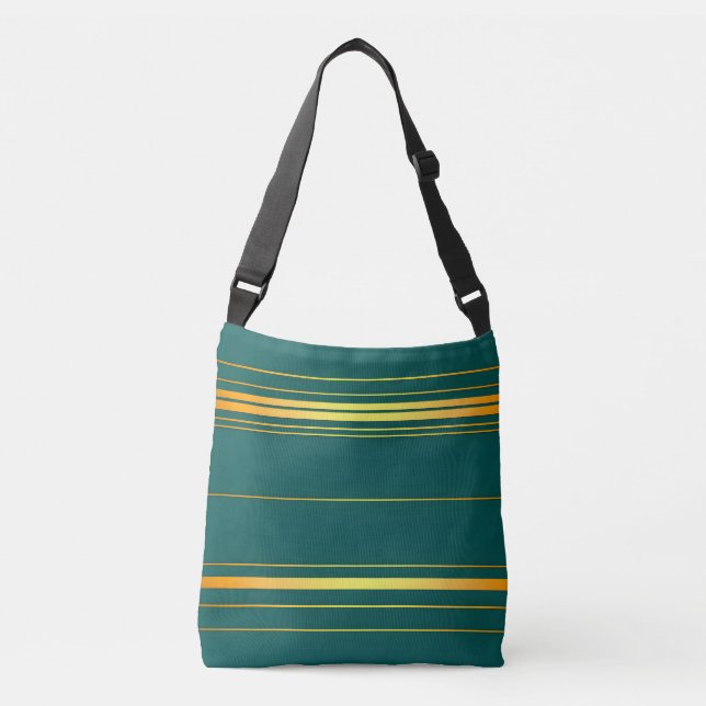 Sac Ajustable Linge Luxe Moderne Green Gold Texture Collection (Devant)